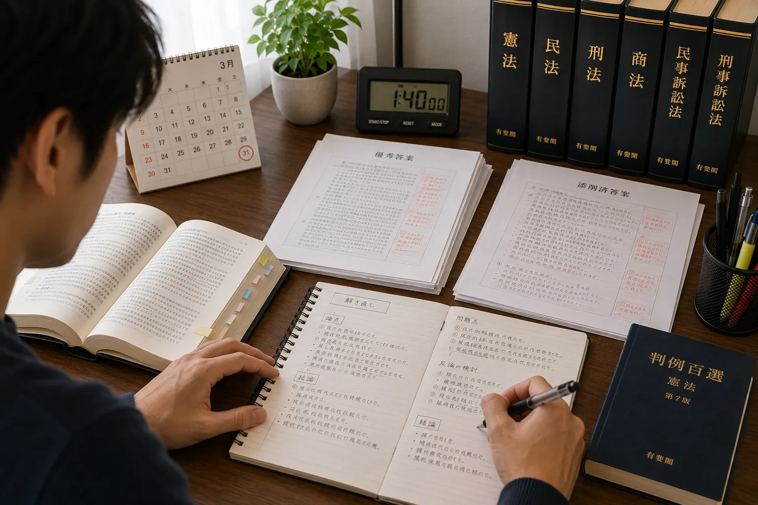 解き直し（自学自習）